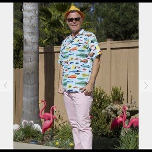 Men’s Sunliner Bowling Shirt by Charles Phoenix